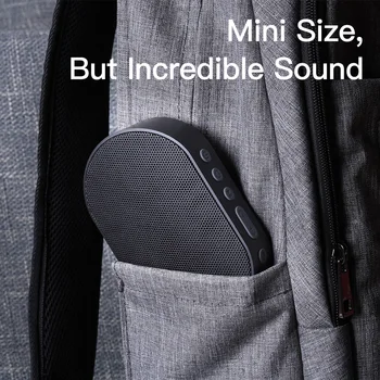 GGMM E2 Portatīvā Bluetooth Skaļrunis 10W Bezvadu Skaļrunis Ar Super Bass Stereo Mūzikas Mini Soundbar Āra Ceļojumu