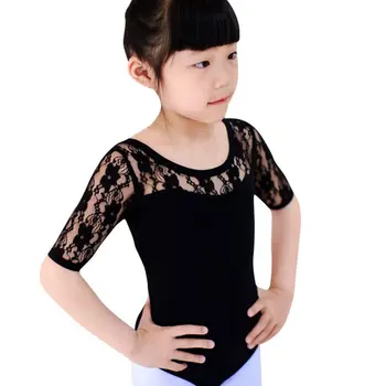 Bērniem Bodysuit Meitenes, Baleta Deju Apģērba Dancewear Vingrošana Leotard Kostīmu Mežģīņu Svārki Tutu Siksna Kleita