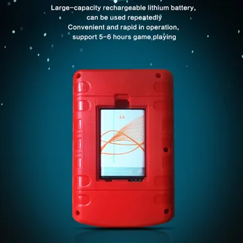 Iebūvēts 500 Spēles Retro Mini Rokas Video Spēļu Konsoles 8-Bitu 3,0 Collu Krāsu LCD Bērniem Spēles Spēlētājs