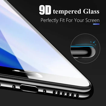 3Pcs 9D Pilnībā Segtu Rūdīts Stikls iPhone 12 Mini 11 Pro XR-X XS Max Screen Protector For iPhone SE2020 8 7 6 Plus Skaidrs Filmu