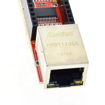 1GB ENC28J60 Ethernet Vairogs V1.0 arduino Nano saderīgas 3.0 RJ45 Webserveri Modulis