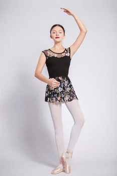 Baleta Leotards Pieaugušo 2021 Jaunas Ielidošanas Mežģīņu Piedurknēm Prakses Baleta Deju Kostīms Sieviešu Vingrošana Leotard Deju Coverall