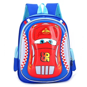 Disney Karstā jauns karikatūra 95 auto cietā kaste, bērnu skolas soma krāsu zēni meitenes mugursoma Ceļojumu uzglabāšanas soma snack pack