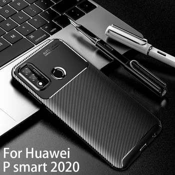 Gadījumā, ja Uz Huawei p Smart 2020 Aizmugurējo Vāciņu Huawey Psmart Smar Smat Samrt p Smart2020 Origiinal soma Drošības Aizsardzības Aksesuāri