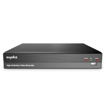 SANNCE 8CH 5MP-N Super HD CCTV DVR H. 264+ Uzraudzību, Digitālo Video Recorder 2mp/3mp/5MP Kamera Anolog