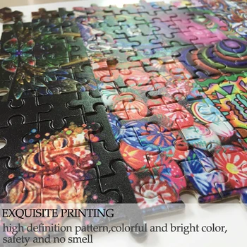 MOMEMO Krāsu Izaicinājums 1000 Gabalos Milzu Grūti Jigsaw Puzzle Pieaugušajiem, Koka Puzzle 1000 Gabaliņu Puzles, Rotaļlietas, Izglītības Rotaļlieta Dāvana
