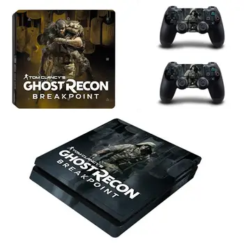 Tom Clancy ' s Ghost Recon Pārtraukumpunktu PS4 Slim Ādas kategorijas Uzlīme Par PlayStation 4 Konsole un Kontrolieri PS4 Slim Ādas Decal Uzlīmes