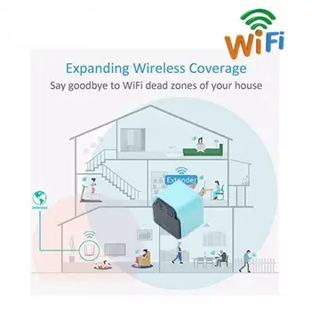 Bezvadu WIFI Repeater 300Mbps 802.11 n Piekļuves Punkts Signāla Pastiprinātājs Wifi Extender 2.4 G Wi Fi Pastiprinātājs Wi-Fi Reapeter