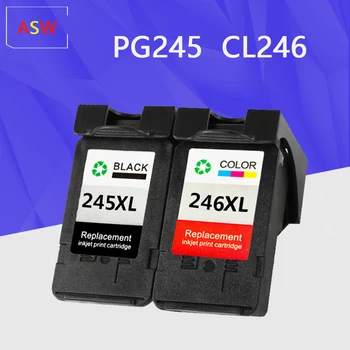 PG245 CL246 Tintes Kasetnes nomaiņa Canon PG 245 PG-245 CL 246 par Pixma iP2820 MX492 MG2924 MX492 MG2520 printeri