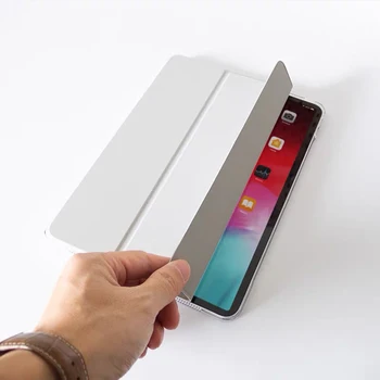 Ultra-plānas Slim Tablete Lietā par iPad Mini 5 2019 Gadījumā Flip Locīšanas Vāks A2133 A2124 A2125 A2126 Segtu Tri-reizes Smart Case