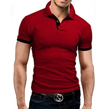 Covrlge 2019 Polo Krekls Vīriešiem Vasarā Stritching Vīriešu Bikses Piedurknēm Polo Biznesa Apģērbu Luksusa Vīriešu Tee Kreklu Zīmola Polos MTP129