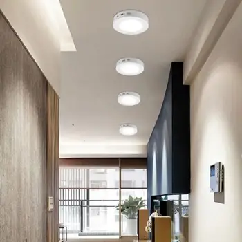 Siltā Gaisma Veikalā Super Istabas Biroju Tirgus LED Kārta Downlight Led Downlight Spēcīgs, Izturīgs kabatas Lukturītis Zemapmetuma Izstāde