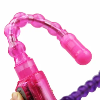 Candiway krelles Vibrators Lady Naktsdzīve Želejveida Anālais Butt Plug Bendable Burvju Nūjiņu Vibrēt, Prostatas, seksa rotaļlietas, Masāžas sievieti