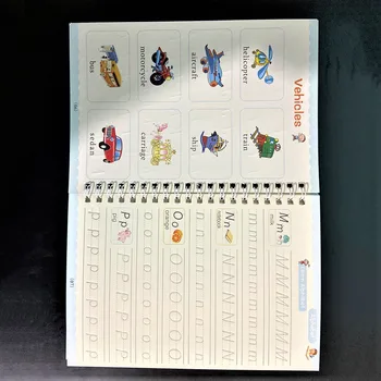Groove copybook Uz Kaligrāfijas Grāmatas Bērniem Word Bērnu Grāmatu, Rokrakstu Bērniem rakstīšanas Mācīšanās angļu valodas Prakses Grāmata