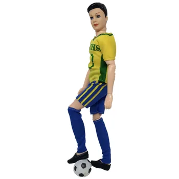 NK 5 Set/Daudz Lelle Sporta 2020. Gada Futbola Pasaules Kausa Apģērbu Aksesuāri Barbie Zēns Ken Lelle DZ