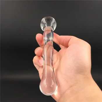 Burvju nūjiņu, kristāla, stikla Anālais butt plug dzimumlocekļa Seksa rotaļlietu Pieaugušo produkti sieviešu vīriešu sieviešu vīriešu masturbācija