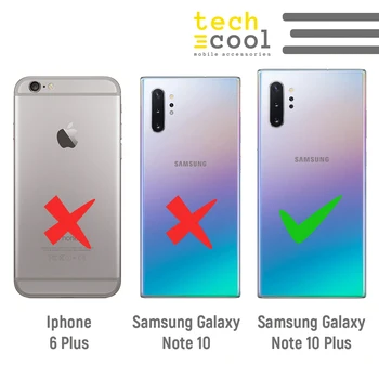FunnyTech®Silikona Case for Samsung Galaxy Piezīme Plus 10 l frāzi motivācija sapņi caurspīdīga