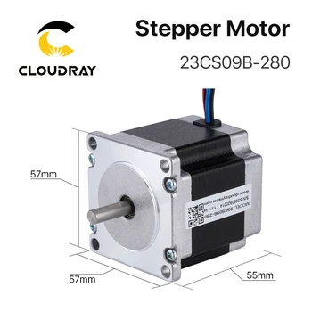Nema23 Stepper Motor 57mm 2 Fāzes 90Ncm 2.8 Stepper Motors 4-svina Kabeļa 3D printeri, CNC Gravēšanas Frēzēšanas Mašīna