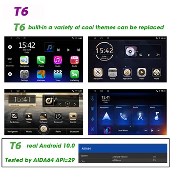 Android 10 Automašīnas Radio Honda CRV 2006. - 2012. G 4G+wi-fi 4G+64G GPS Navigācijas Sadalīt Ekrānu, Multimediju Atskaņotājs, Galvu Vienība 2 Din Audio
