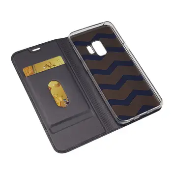 Āda Flip Case Cover For Samsung Galaxy Note 10 S8 S9 S20 Ultra S10 Plus S10E S7 malas Gadījumā Stāvēt Seifs Magnēts Telefonu Gadījumos