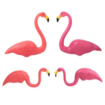 Āra Dārza Dekori Flamingo 3pcs/Daudz Dārza Mākslīgā Flamingo Apdare Puse Rotājumi Kāzu