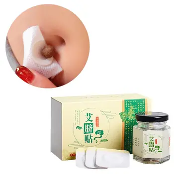 Moxa Nabas Uzlīme Akupunktūras Masāža, Cauterization Pad Karstā Vēdera Ielīmējiet Pēdu Patch Ķīnas Vērmeles Medicīnā Ārstēšana