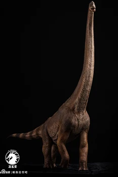 1/35 Mērogā Brachiosaurus Dinozauru Garu kaklu Pūķis Dzīvnieku Displeja Modelis Statuja Muzeja Kolekciju Apdare