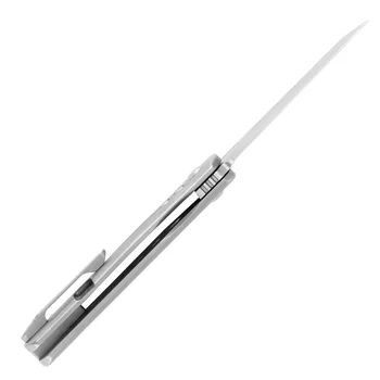 Kizer mini edc nazis Feist KI3499S top naži s35vn nerūsējošā tērauda asmens labāko saliekamie naži ar gludām titāna rokturi