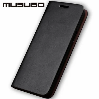 Musubo Luksusa Genuine Leather Case For Samsung Galaxy Note 9 Fundas Tālrunis Coque Capa par S20 Ultra S20 S9 Plus Flip Gadījumos, Seifs