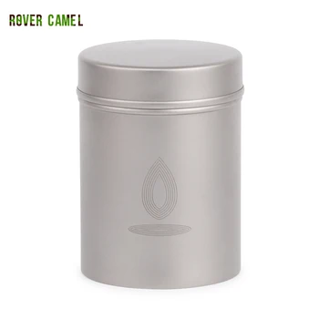 Rover Camel Āra tīra titāna tējas caddy hermētisku tvertni metāla ķīnas tējas piederumi ceļojumu tējas kaste tankTa8605