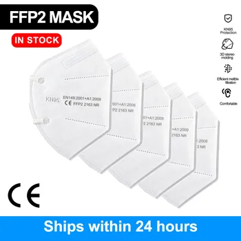 KN95 Sejas Maska FFP2 nepievelk putekļus KN95 maska Filtru Filtrācijas Aizsardzības Pret Putekļu Mutes, Sejas Maskas FFP2 CE mascarillas masque