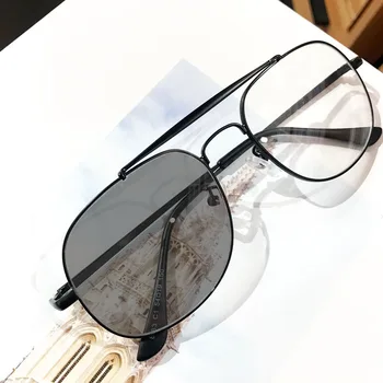 Progresējoša Multifokāla brilles Pārejas Saulesbrilles Photochromic Lasīšanas Brilles Punkti par Lasītāju Netālu Tālu redzes dioptrijas FML