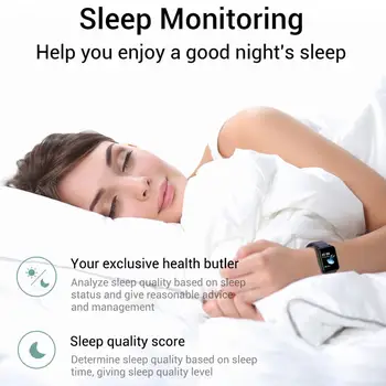 SPOVAN vīriešu sporta viedo rokas pulksteņu miega monitor pulksteņi bluetooth digitālā sirds ritma hronometrs, asins spiediena led rokas pulkstenis