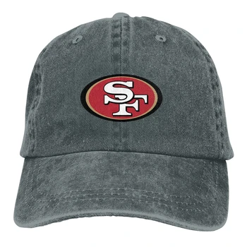 Mazgāt vilnis, tētis cepuri 49ers kokvilnas beisbola cepure vīriešiem, hip hop klp snapback cepure jūras sporta klp