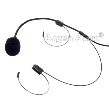 4gab Mini XLR 4 Pin TA4F Plug Microfone Headworn Mikrofons Kondensatora Mikrofons Austiņu Microfono Par SHURE Karaoke PC Bezvadu Sistēmu