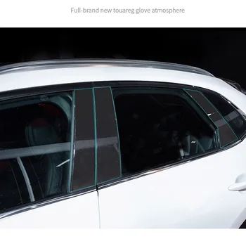 TPU Caurspīdīgu aizsargplēvi Priekš Mazda CX30 CX-30 2020 2021 2019 Centrs Pīlārs Priekšā Trīsstūrveida Uzlīmes, Auto Dekorēšana