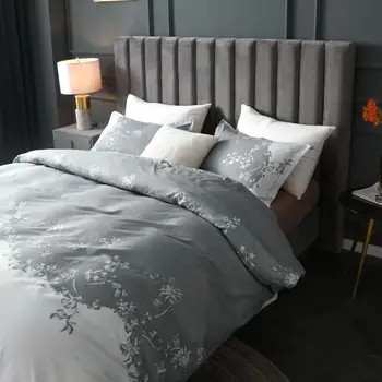 Aggcual tīru krāsu vienkāršu beding uzstādīt luksusa karstā pārdošanas fance tekstila sega sedz kopumu, divguļamā gulta king size ar ziedu 3pcs be77
