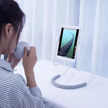 Youpin Slinks Kakla Tālruņa Turētāja Stends Tablet Universālā Mobilo Tālruni Stāvēt Elastīgu Smart Tālrunis Statņa Balstenis iPhone