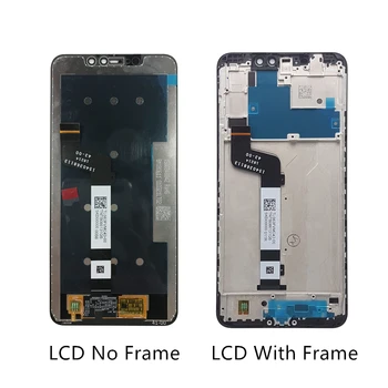 Par Xiaomi redmi 6. piezīme Pro LCD Displejs +Rāmis Touch Screen lcd nomaiņa Digitizer Montāža pantalla note6 pro Remonta Daļas