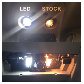9 Spuldzes Balts LED Auto Lasījumā Griestu Gaismas Interjera Komplekts piemērots Kia Soul 2016-2019 Kartes Dome Bagāžnieka Licences numura zīmes Lukturi