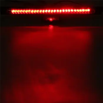 1gb 28 LED Sarkana 12V Auto Auto Trešā Bremžu Astes gaismas Augsta Kalna Stop Universālā Lampas
