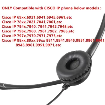 Multi-funkcionāla Telefona Austiņas Austiņas Austiņas Cisco Telefona KP-7940 7941 7942 7945 7960 7961 7975 6911 7821 7841
