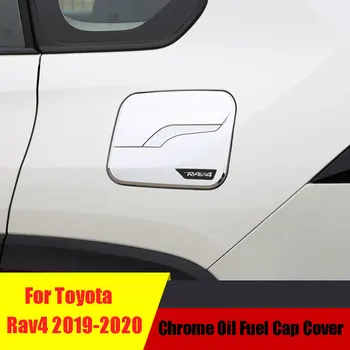 Toyota RAV4 2019 2020 ABS Chrome Eļļa Degvielas Tvertnes Vāciņš Vāciņš Melns, Apdare