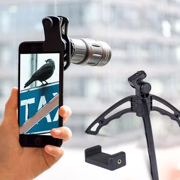 APEXEL Redzes 18x25 teleskopu tālummaiņas objektīvu, monokulāri+mini selfie statīvu iPhone Samsung citiem viedtālruņiem Ceļojumu Medību Sporta
