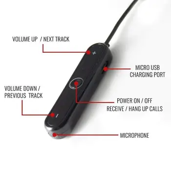 Bluetooth 5.0 Brīvroku Stereo Audio Adapteri Bezvadu Mūzikas Uztvērējs Bose QC3 QC Klusu Komfortu QuietComfort 3 Austiņas