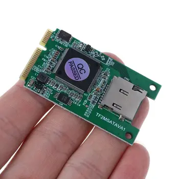 Micro SD TF Karte Mini PCI-E mSATA SSD Solid State Drive Adapteris Converter for PC Datoru, Portatīvo datoru Piederumi 95AD