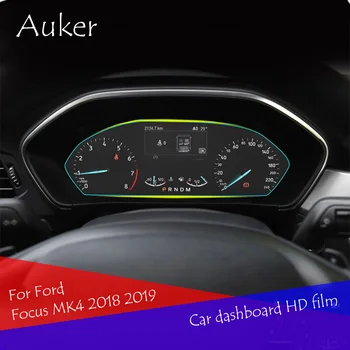 Auto Vadītāja Paneļa Mīksto HD Ekrāna aizsargplēvi, Lai Ford Focus Focus4 MK4 2018 2019 2020 Piederumi