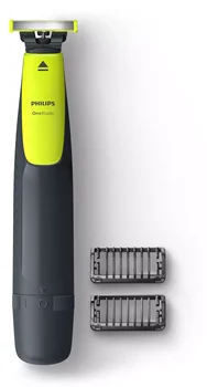 Oriģināls Philips OneBlade QP2510/11 Elektrisko Skuvekli Skuveklis Ūdensizturīgs Mazgājams Uzlādējams Noņemams Precizitāti Bārdas Trimmeris Vīriešiem