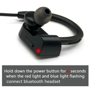 XEDAIN Ūdensizturīgs Bezvadu Austiņas Stereo Bluetooth austiņām Ausu Bluetooth Austiņas MP3 Atskaņotājs ar Micphone par iPhoneX
