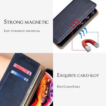 Flip Magnētisko Ādas Gadījumā iphone 11 Case Maks Vāciņš Apple iPhone XR SE 2020 X XS 7 8 6 6S Plus iPhone11 Pro Max Būtiska